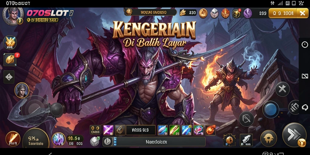 Gameplay menyeramkan di 070SLOT dengan suasana Horror yang mencekam.