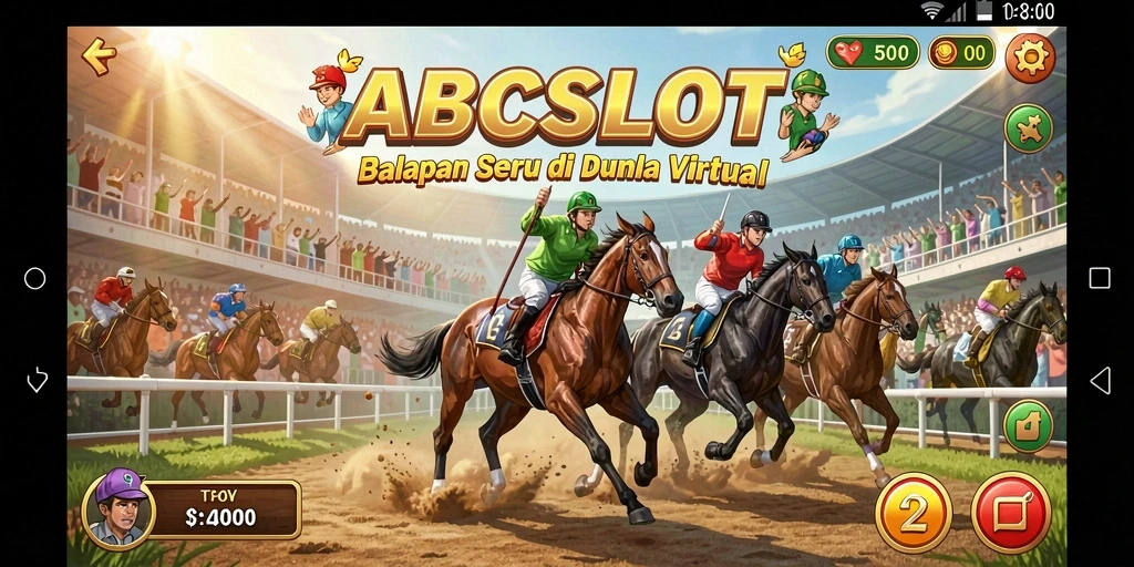 Gameplay balapan seru dan mendebarkan di ABCSLOT.