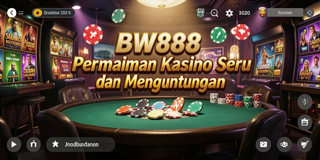 Tangkapan layar gameplay BW888 yang menampilkan keseruan permainan Kasino.