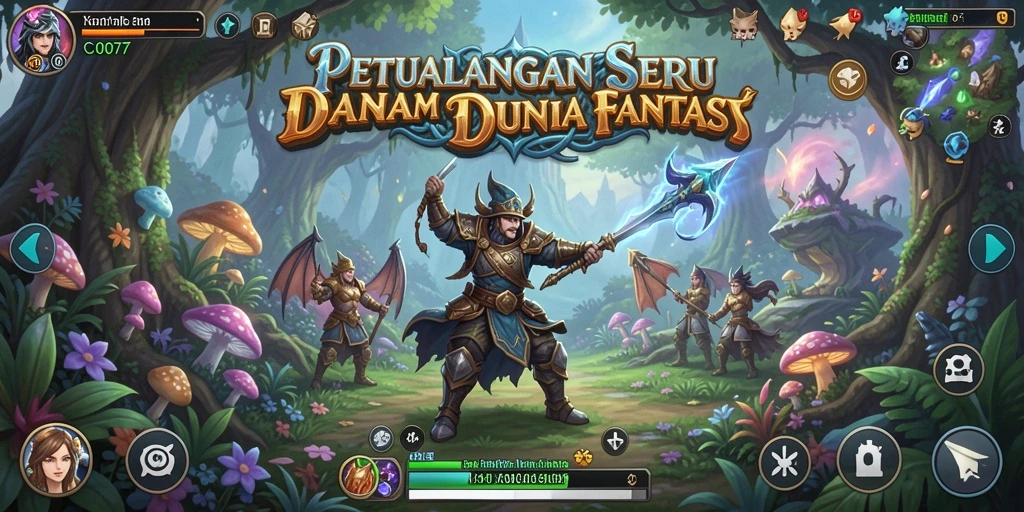 Gameplay C0077 yang menegangkan dan penuh petualangan.