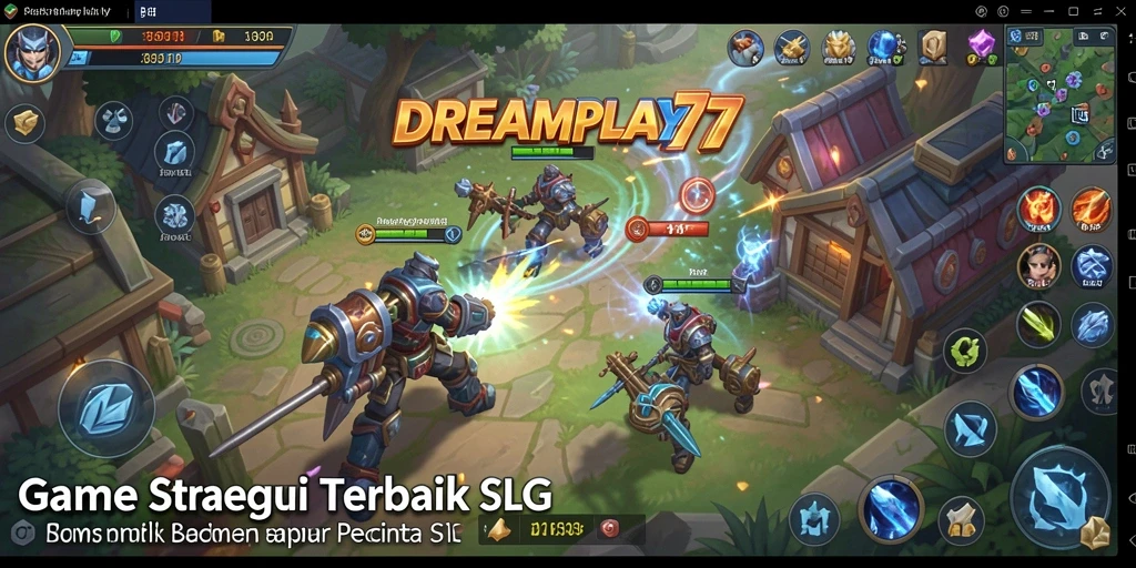 Tampilan gameplay strategis yang menantang dan mengasyikkan.