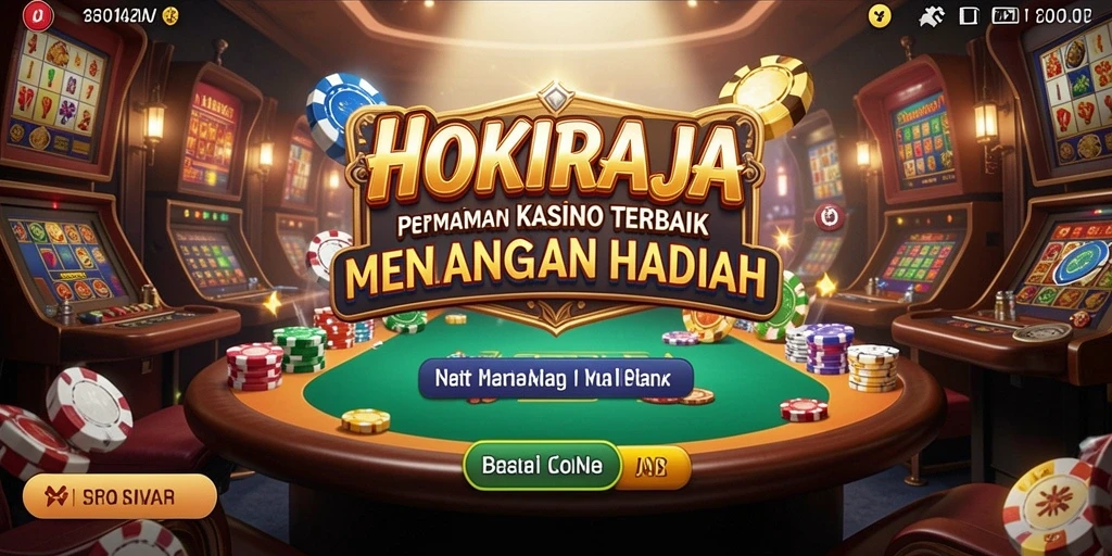 Tampilan permainan Kasino HOKIRAJA yang menarik dan interaktif.