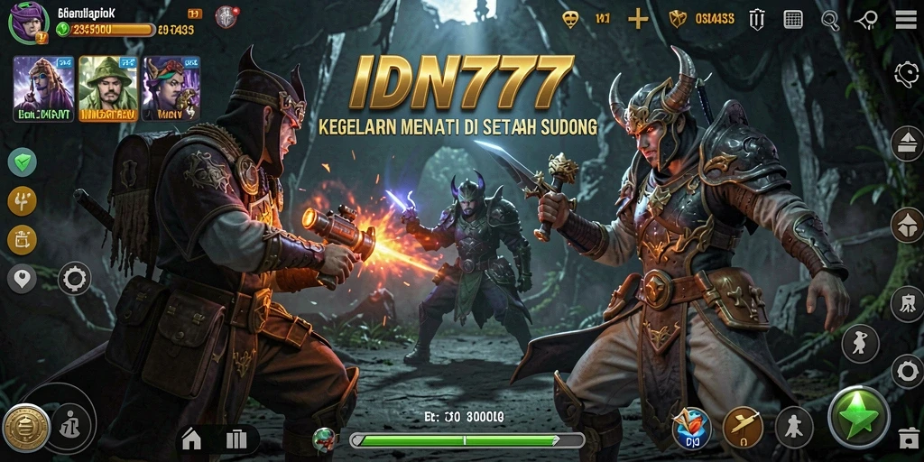 Gameplay menegangkan di dunia horor yang mencekam dan penuh misteri.
