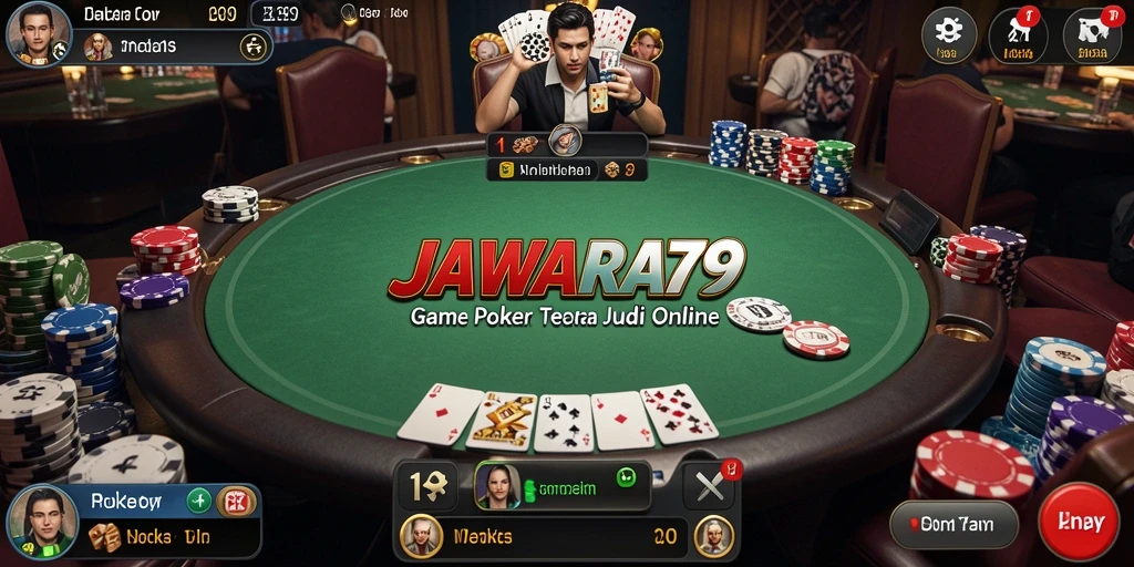 Tampilan gameplay JAWARA79 yang menegangkan dan mengasyikkan.