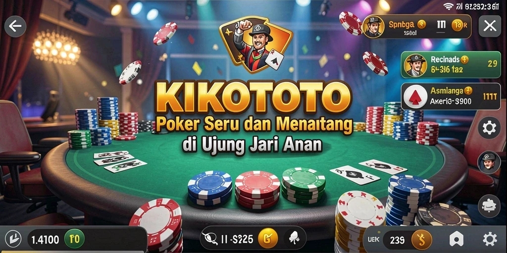 Tampilan gameplay KIKOTOTO yang menarik dan interaktif.
