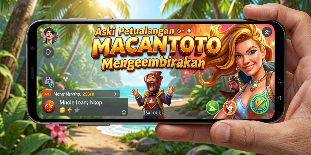 Tampilan gameplay MACANTOTO yang mendebarkan dan penuh aksi.