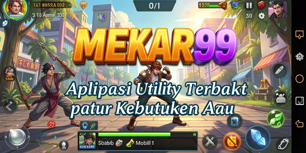 Tampilan antarmuka pengguna MEKAR99 yang intuitif dan modern.
