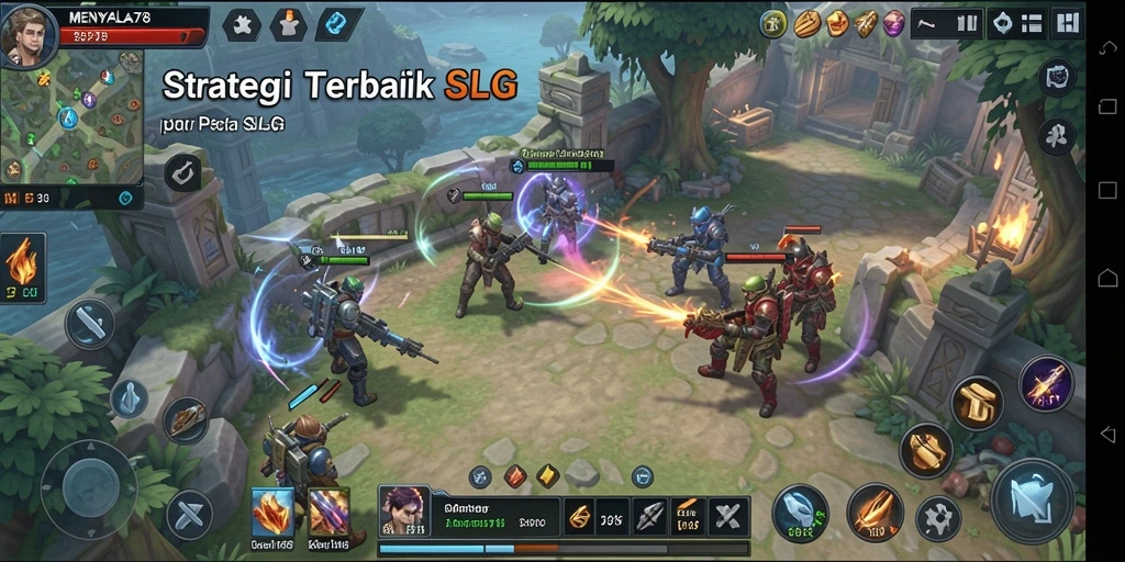 Tangkapan layar gameplay <strong>MENYALA78</strong> menampilkan aksi pertempuran yang intens dan strategi yang mendebarkan.