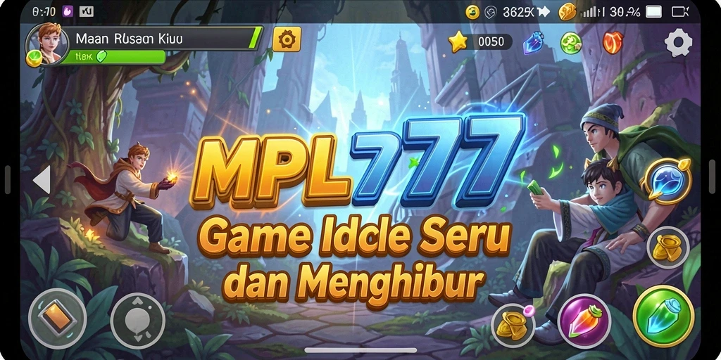Tampilan gameplay seru dari MPL777 yang menunjukkan kemajuan dalam game Idle.