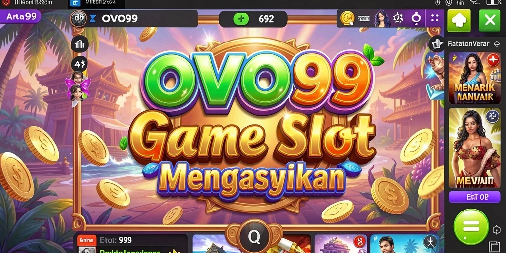 Screenshot gameplay OVO99 menampilkan keseruan bermain Slot.