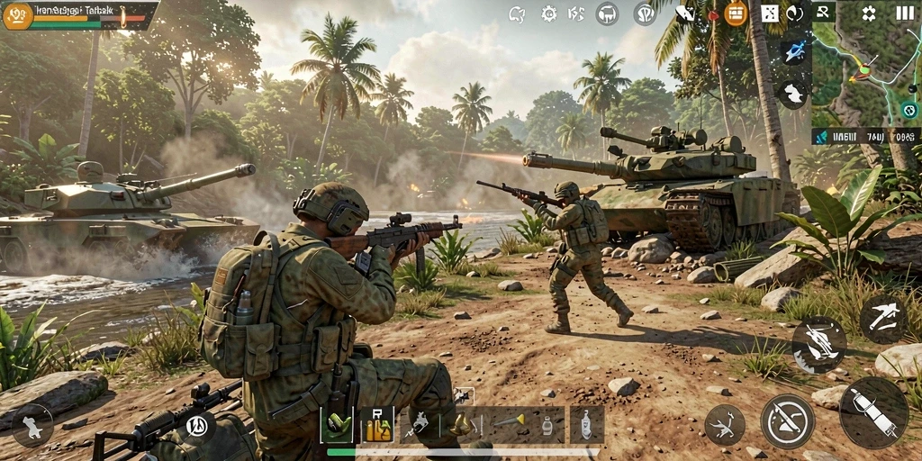 Gameplay mendebarkan di RP99 dengan strategi menantang.