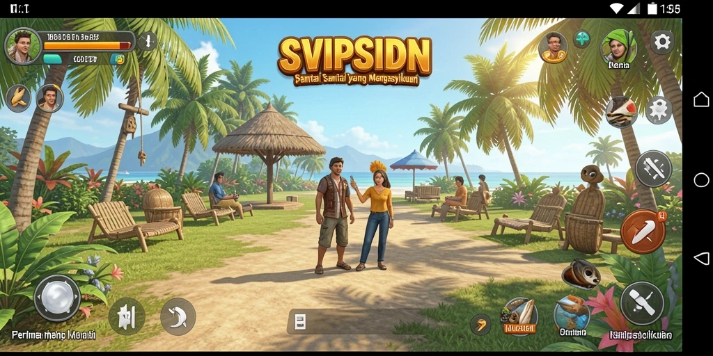 Screenshot gameplay SVIPSIDN menampilkan aksi seru dan grafis menarik.