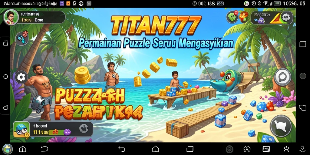 Tampilan gameplay menantang dari TITAN777 yang mengasyikkan.