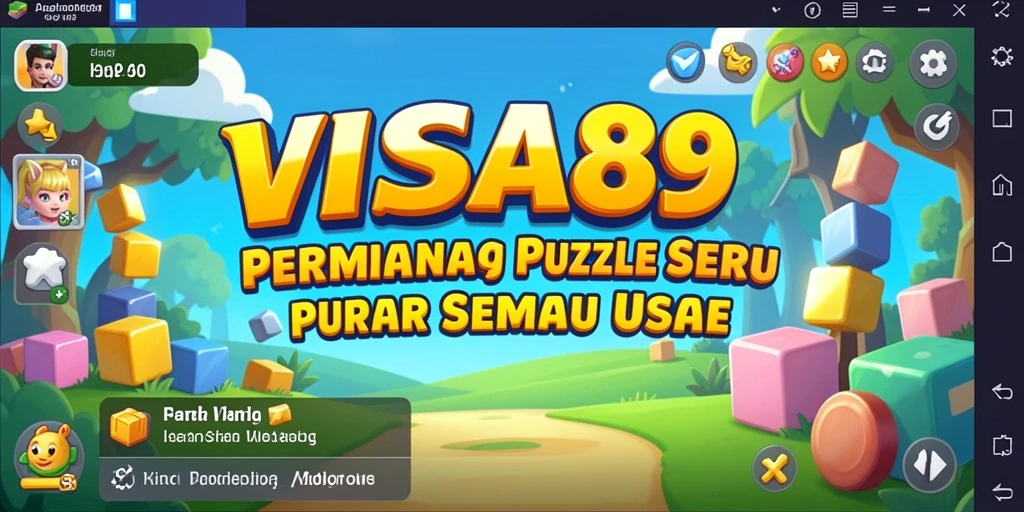 Tampilan screenshot gameplay VISA89 yang menampilkan teka-teki menarik.